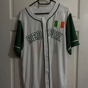 Limited Edition Red Sox St Pats Jersey